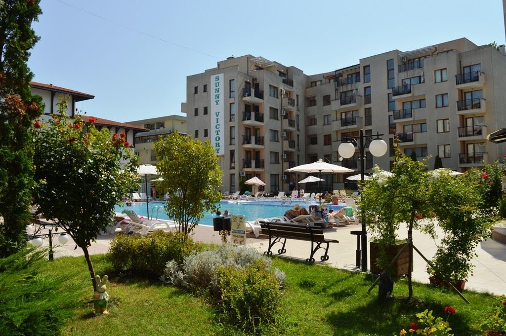 Apartmán s jednou ložnicí s panoramatickým výhledem a skvělou lokalitou v Sunny Beach