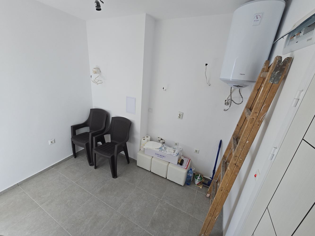 Studio s obrovskou panoramatickou terasou a nádherným výhledem v Nesebaru, čtvrť Černo More 2 – bez poplatku za údržbu