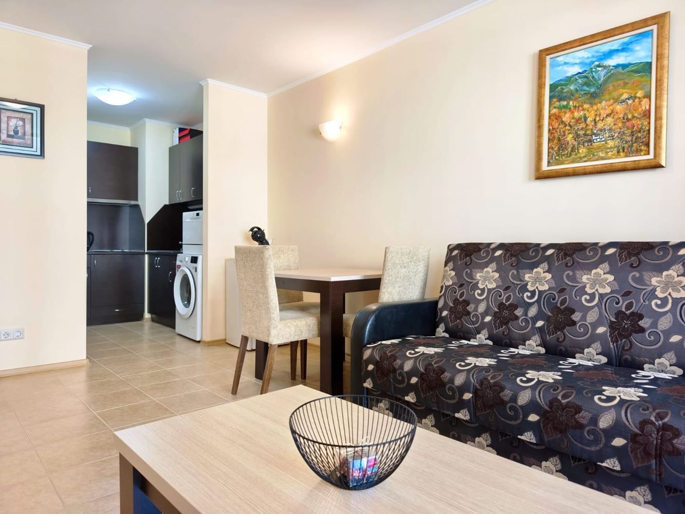 Luxusní apartmán s jednou ložnicí v první linii u moře v Pomorie – uprostřed zeleně a vodních atrakcí