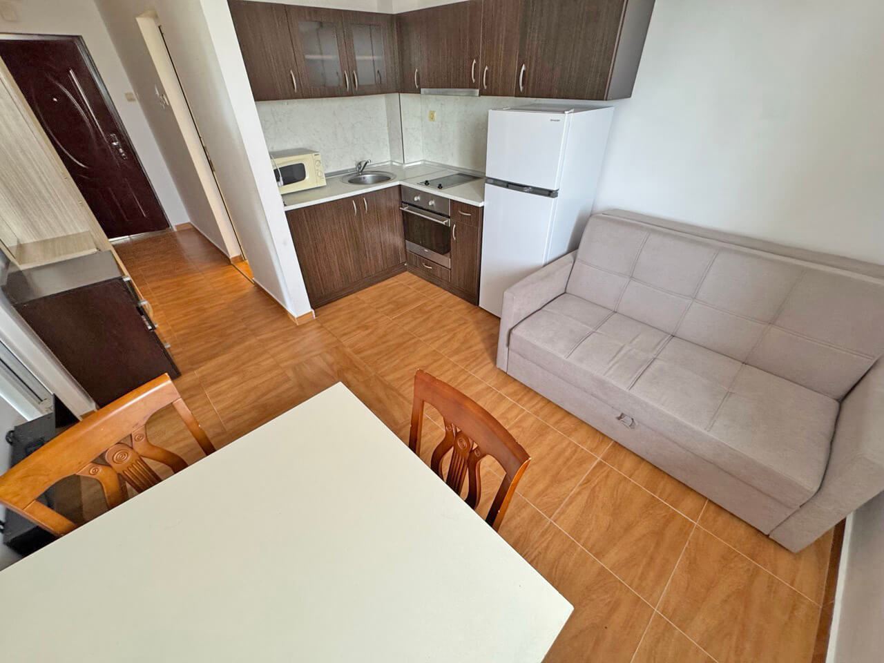 Útulnost a praktičnost – byt s jednou ložnicí v komplexu na Sunny Beach