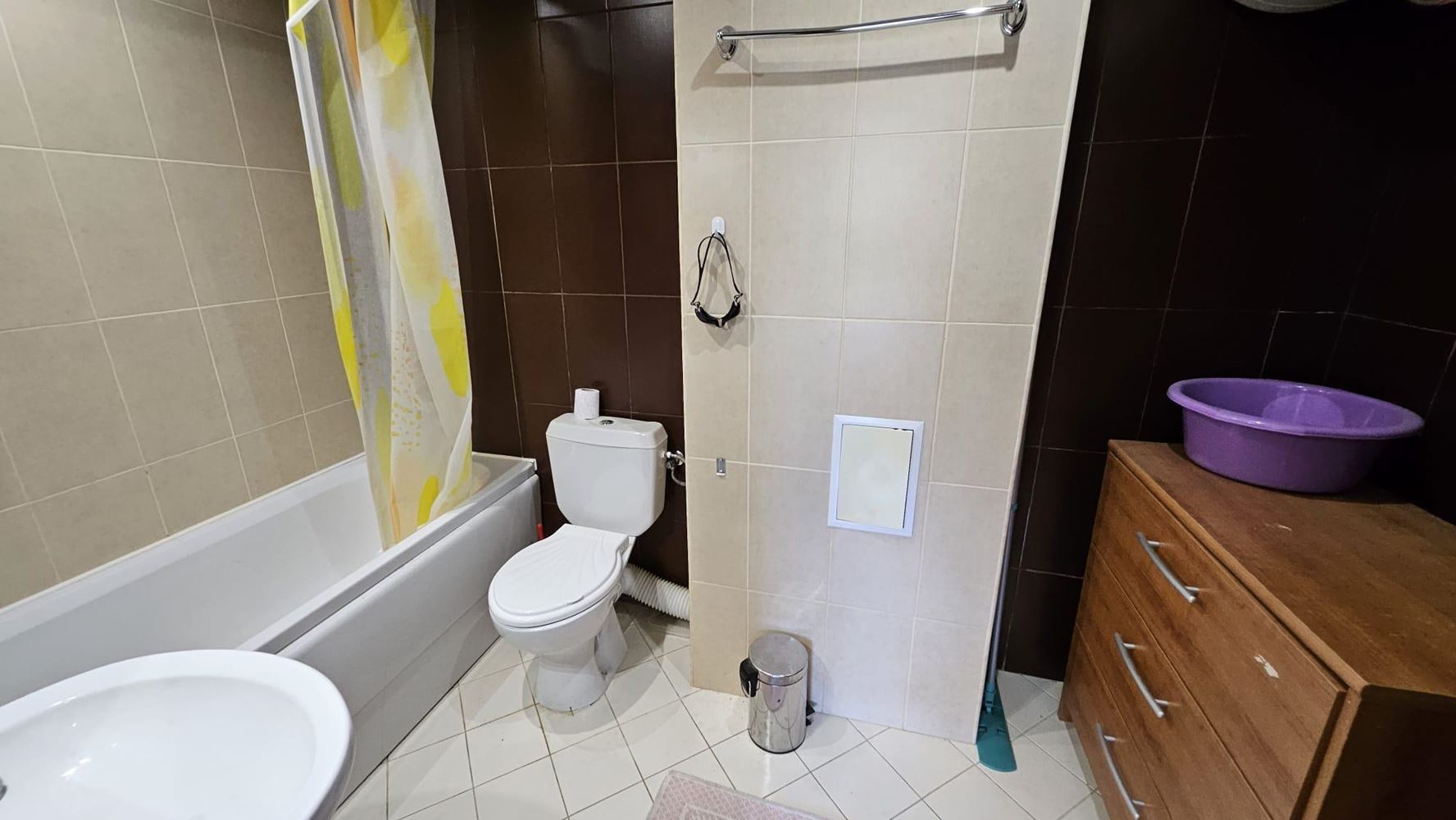 Apartmán v komplexu v Sunny Beach s bazénem, restaurací a nízkým poplatkem za údržbu
