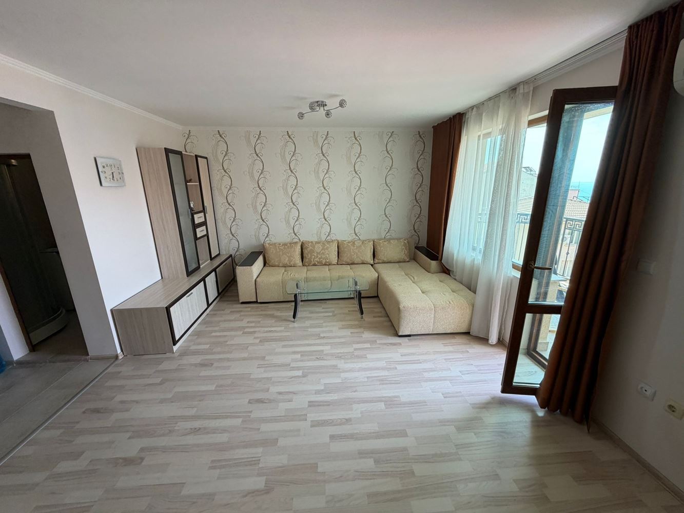 Sveti Vlas: mimořádně prostorné studio s panoramatickým výhledem na moře