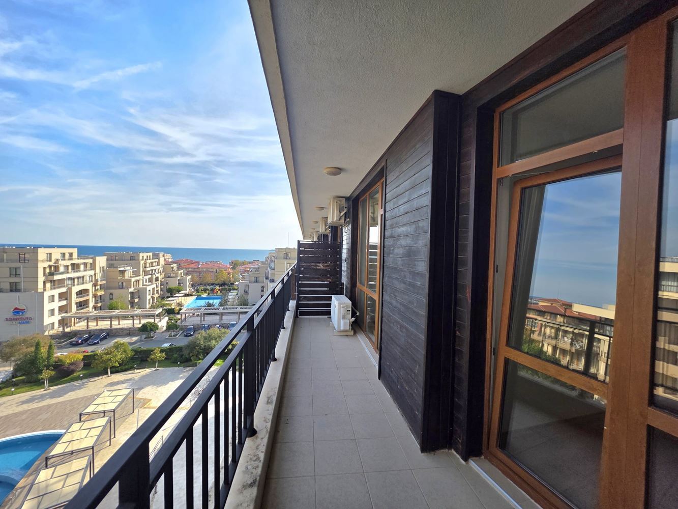 Nový apartmán s jednou ložnicí a panoramatickým výhledem na moře ve Sveti Vlas