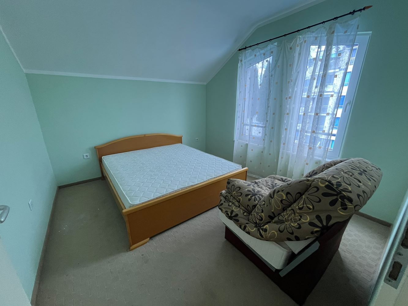 Apartmán se dvěma ložnicemi v první linii v Pomorie s působivým panoramatickým výhledem na moře