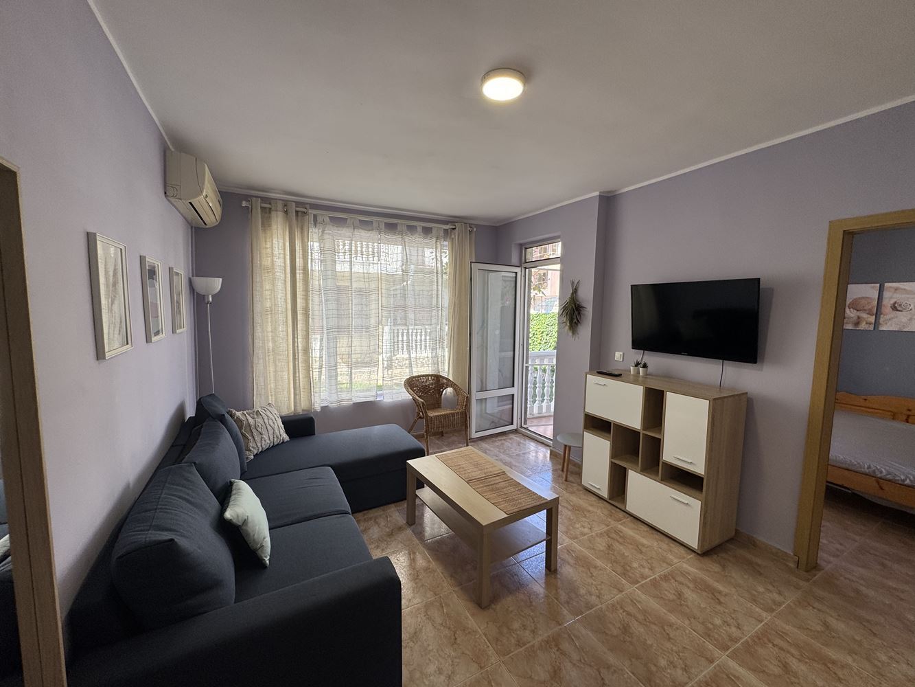 Útulný apartmán s jednou ložnicí v srdci Slunečného pobřeží v komplexu s vynikající infrastrukturou