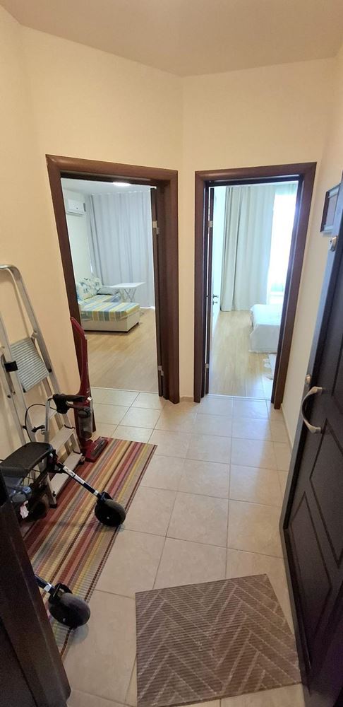 Dvoupokojový apartmán v komplexu v Pomorie – 300 m od pláže, skvělá investice