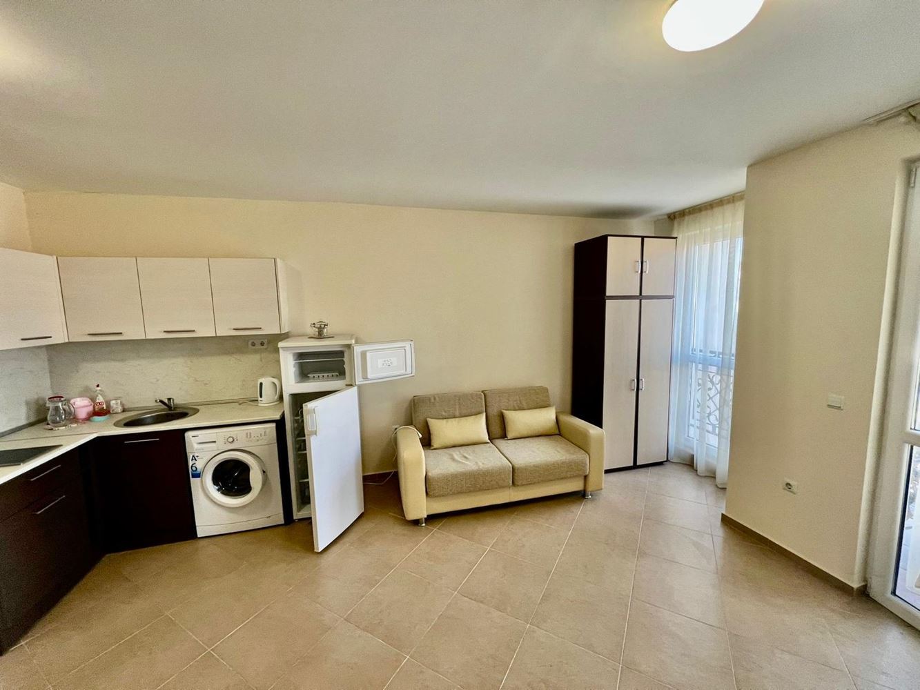 Plně zařízené studio v Sunny Beach – pohodlí, klid a vynikající vybavení