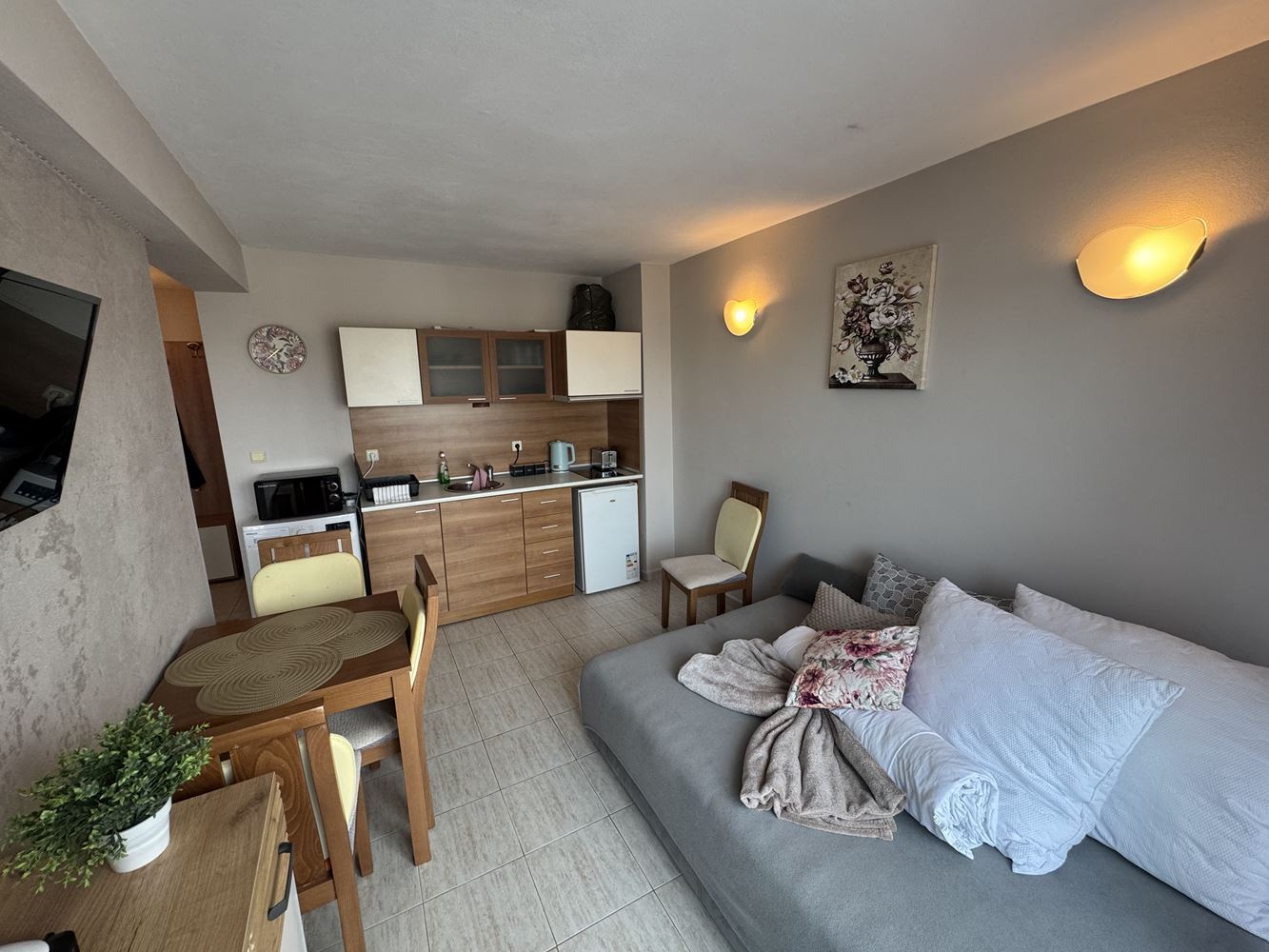 Apartmán s jednou ložnicí a panoramatickým výhledem v srdci Slunečného pobřeží