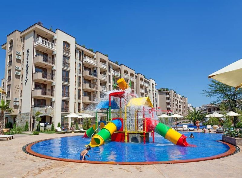 Studio v luxusním komplexu v Sunny Beach – výborná lokalita, komfort a připravená nemovitost k okamžitému užívání