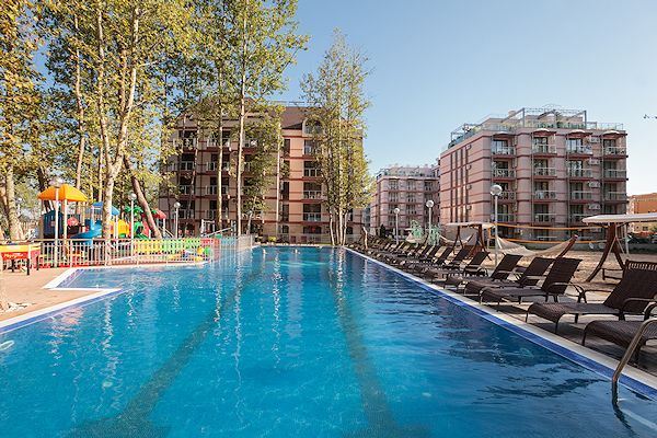 Moderní studio v prestižním komplexu na Slunečném pobřeží – ideální pro investici i komfortní bydlení