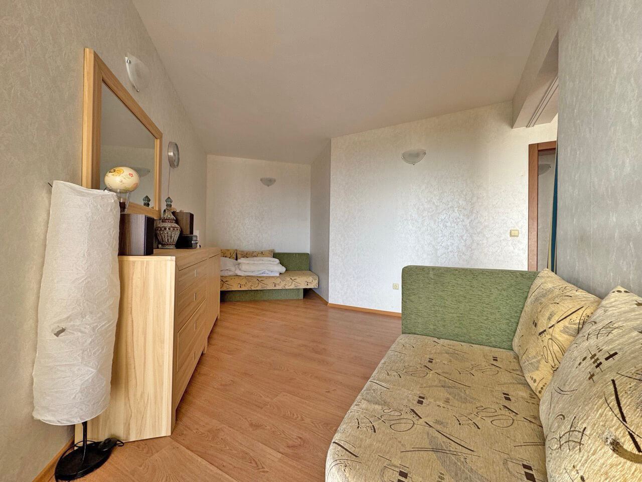 Apartmán s jednou ložnicí s výhledem na moře v Ravdě – komfort a klid v udržovaném komplexu
