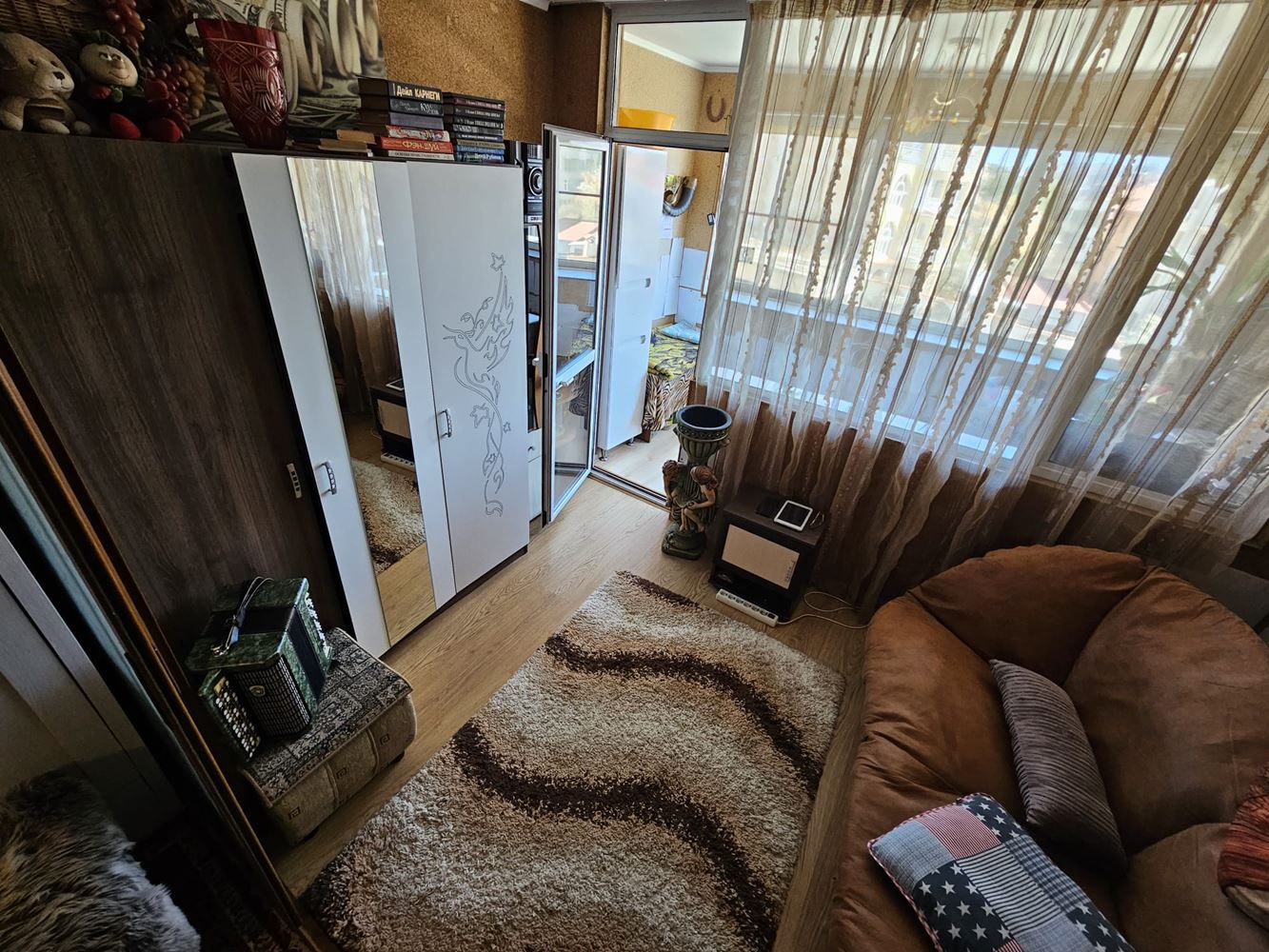 Studio s výhledem na moře ve Svatém Vlasu – s parkovacím místem a bez poplatku za údržbu