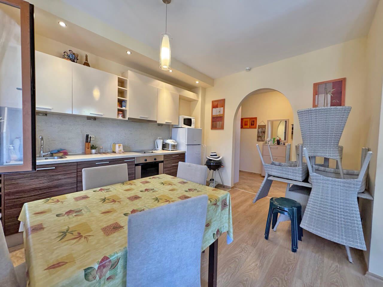 Apartmán s jednou ložnicí v první linii v prémiovém komplexu ve Sveti Vlas