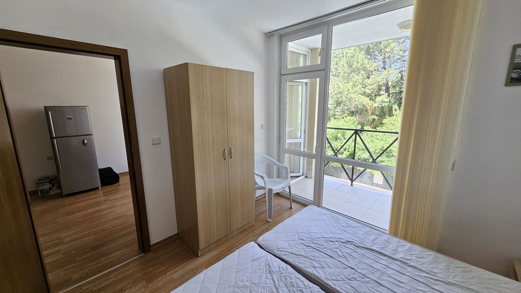 Útulný apartmán s jednou ložnicí v moderním komplexu, 500 metrů od pláže na Slunečném pobřeží
