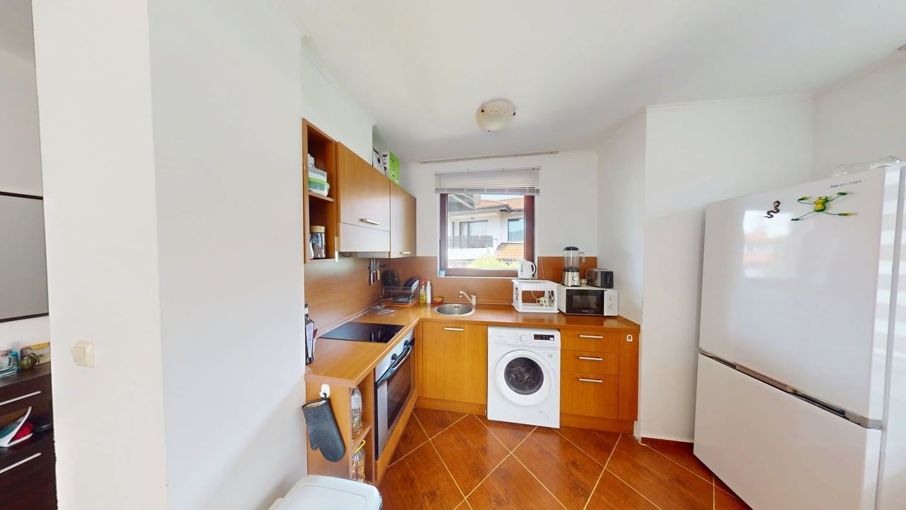 Apartmán s jednou ložnicí a panoramatickým výhledem na moře a hory v komplexu s bazény a wellness centrem SPA