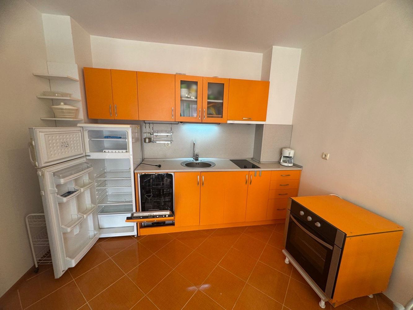 Přízemní byt s jednou ložnicí ve Starém městě Pomorie – blízko moře