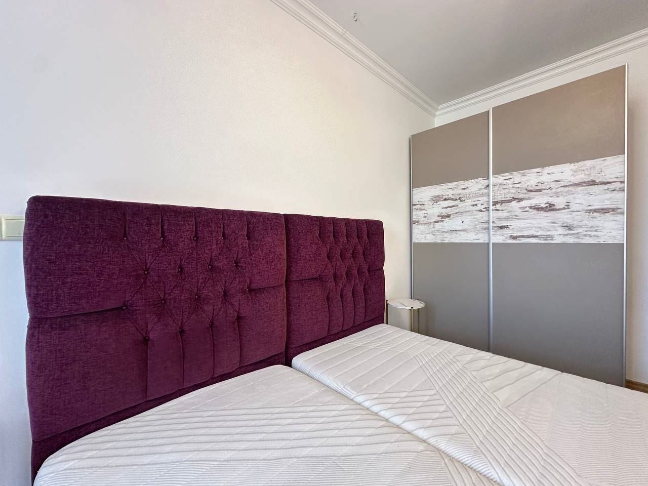 Apartmán se dvěma ložnicemi a výhledem na moře 200 m od pláže ve Sveti Vlas