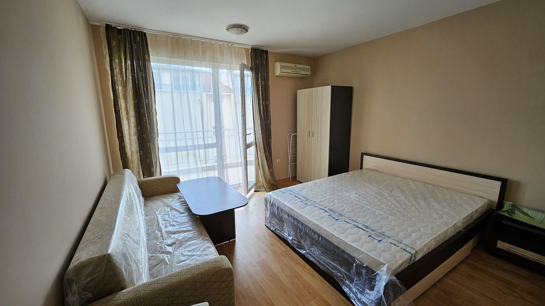 Zařízené studio v Ravdě bez poplatku za údržbu – pouze 200 metrů od moře