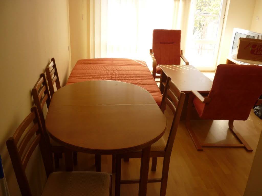 Plně zařízený apartmán s jednou ložnicí přímo u pláže s výhledem na moře v Elenite