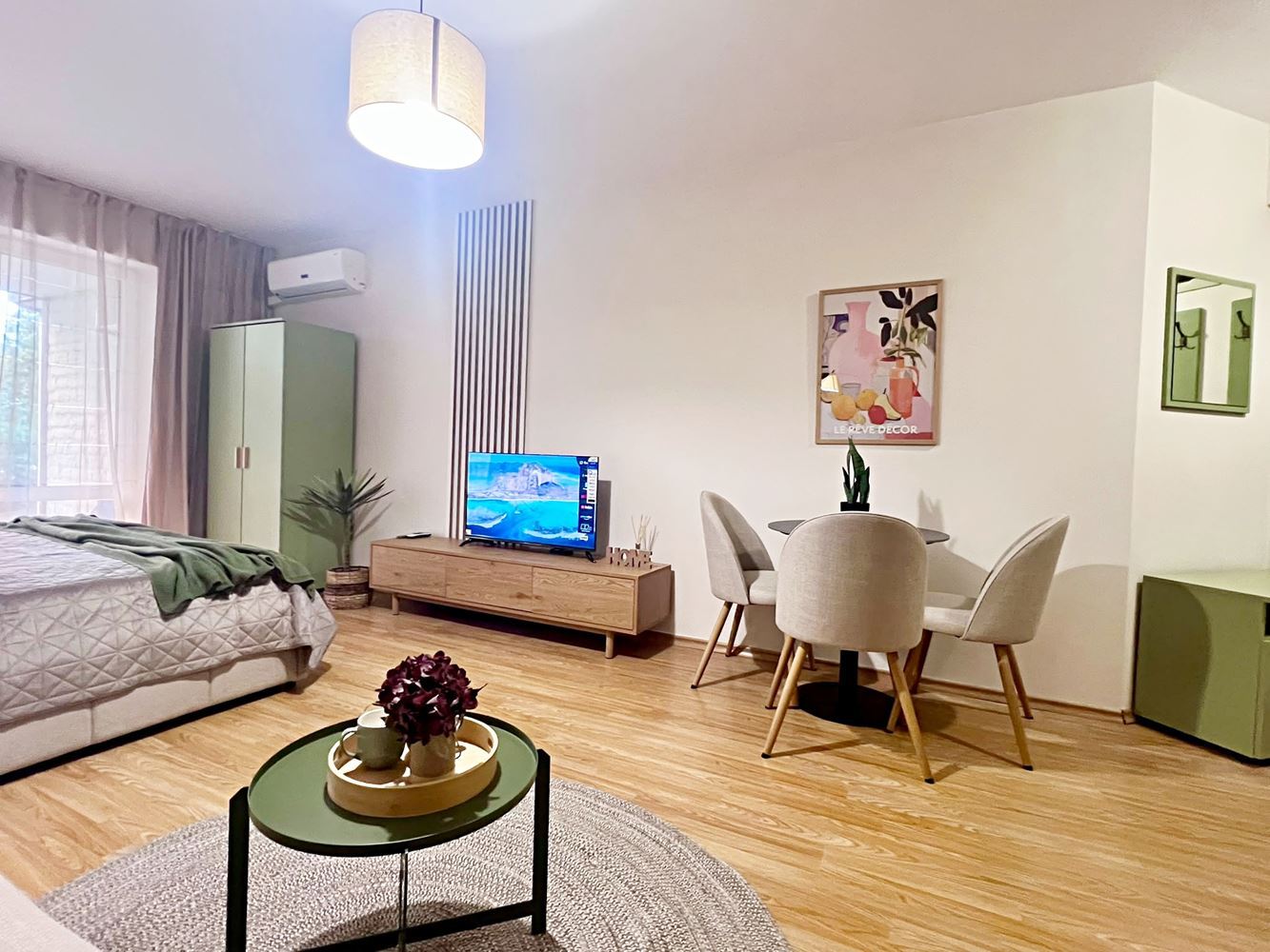 Studio s designovou rekonstrukcí ve Sveti Vlas – pouhých 200 m od moře