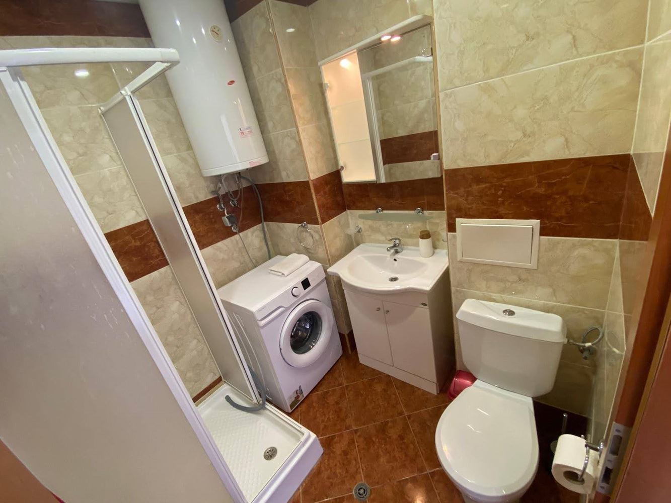 Byt s jednou ložnicí a panoramatickým výhledem na moře v luxusním komplexu s mnoha službami
