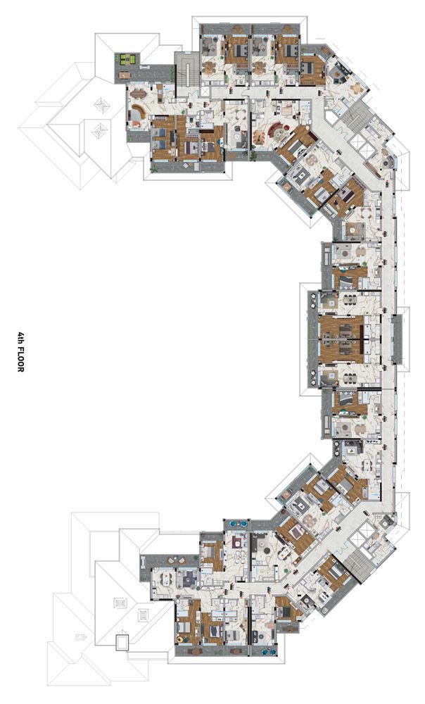 Luxusní apartmán s jednou ložnicí 50 m od moře v moderním komplexu v Aheloy