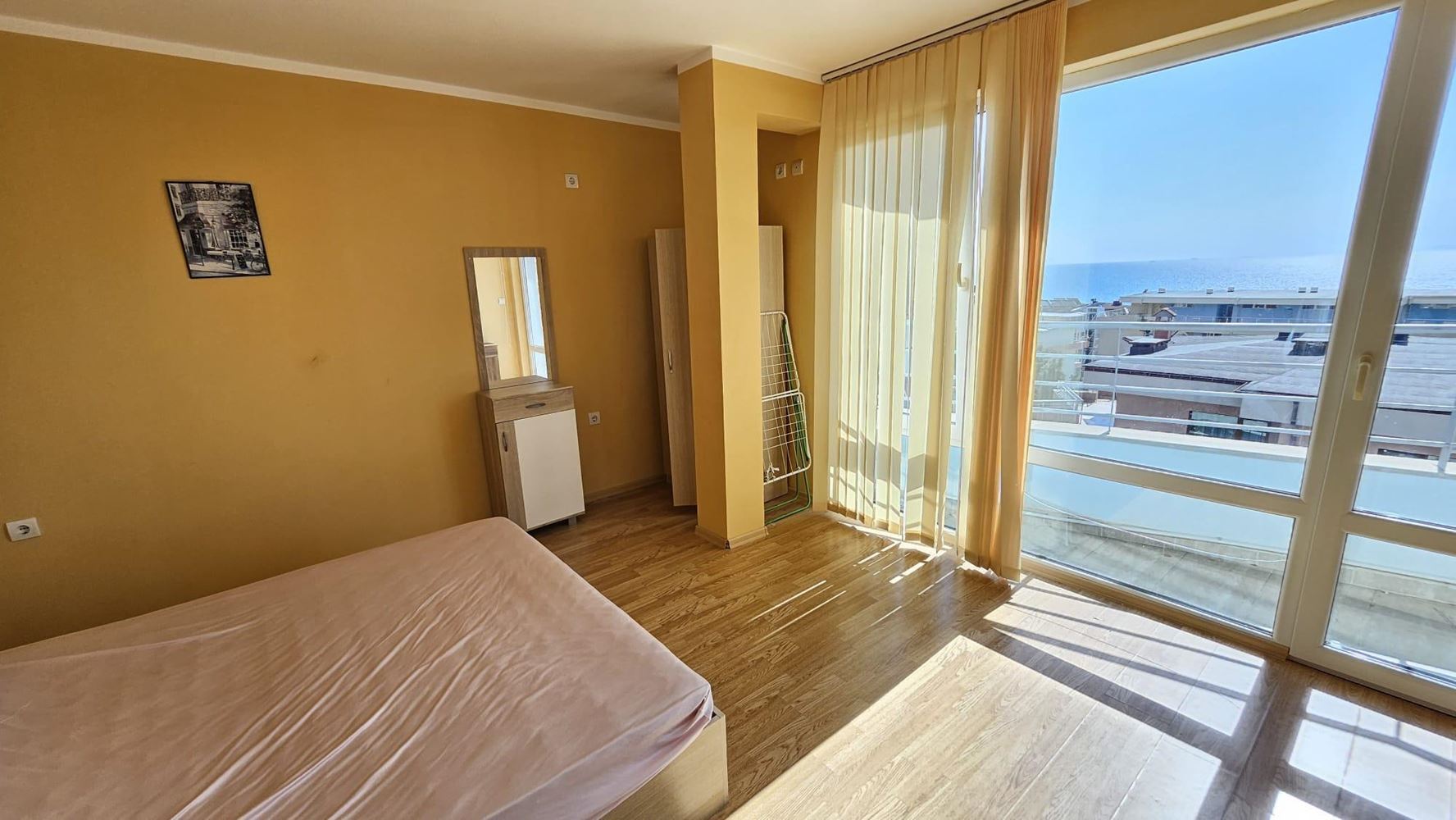 Byt s jednou ložnicí a panoramatickým výhledem na moře ve Sveti Vlas