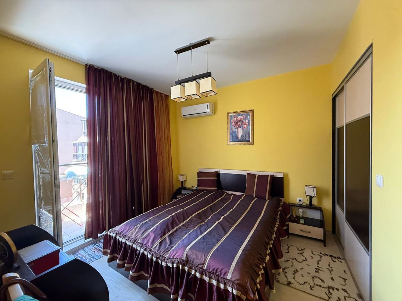 Apartmán s jednou ložnicí s výhledem na moře ve Starém městě Pomorie