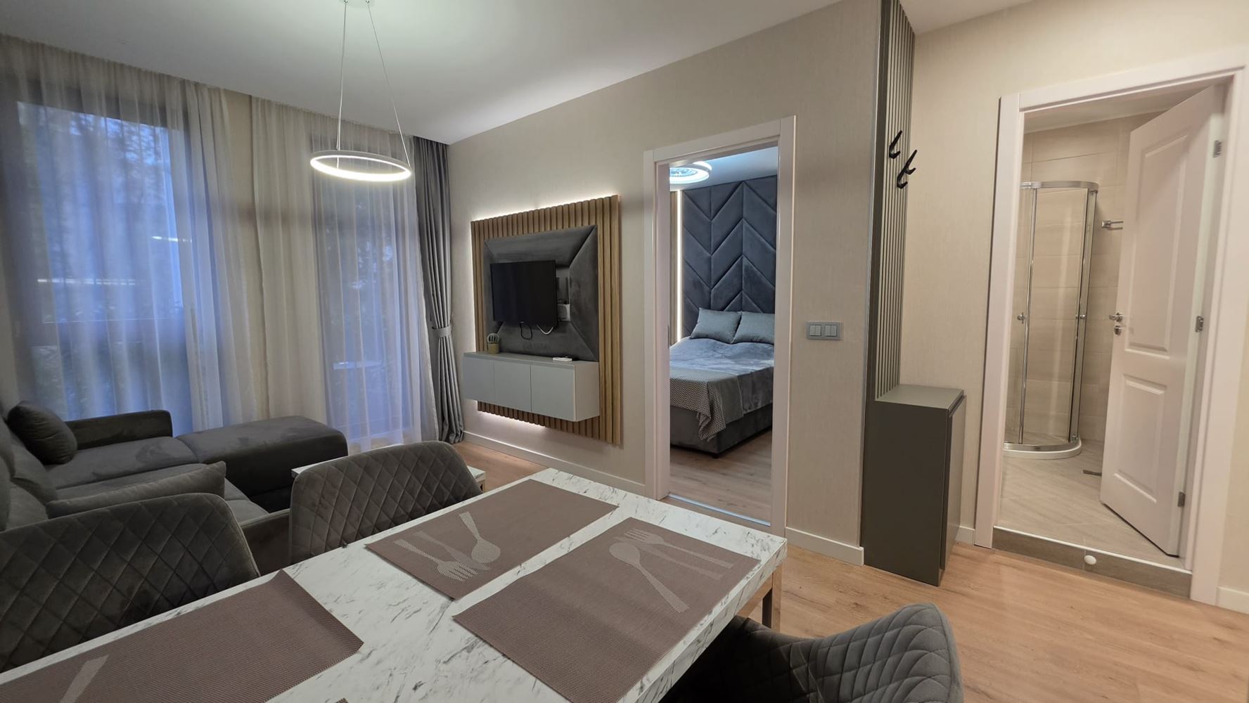 Útulný byt s jednou ložnicí v luxusním komplexu v Slunečném pobřeží